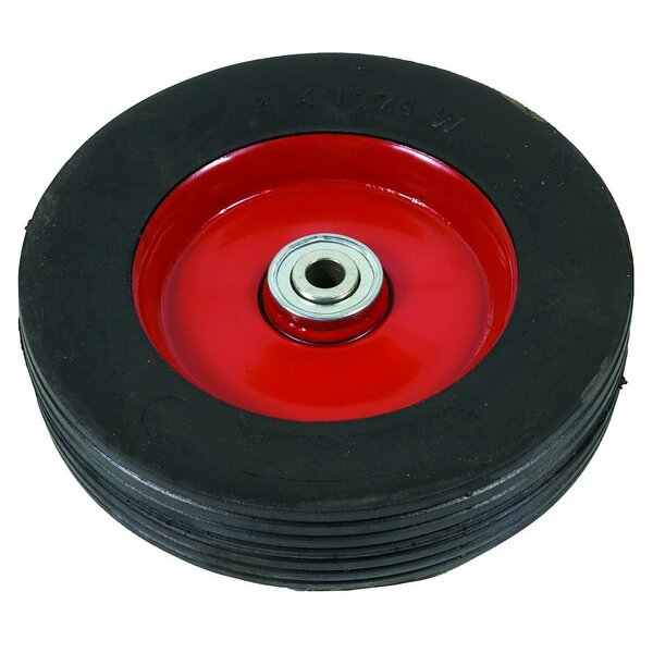 A & I Products WHEEL-DECK, 8X1.75, RIBBED-RED 6" x6" x2" A-B1CO53